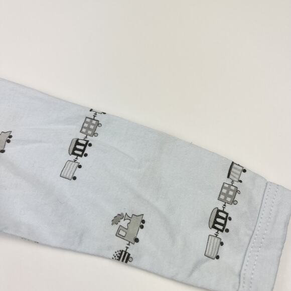 Feather Baby Pima Cotton Trains Romper - Picture 4 of 6